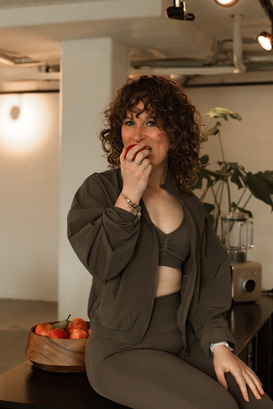 Shyla in de keuken